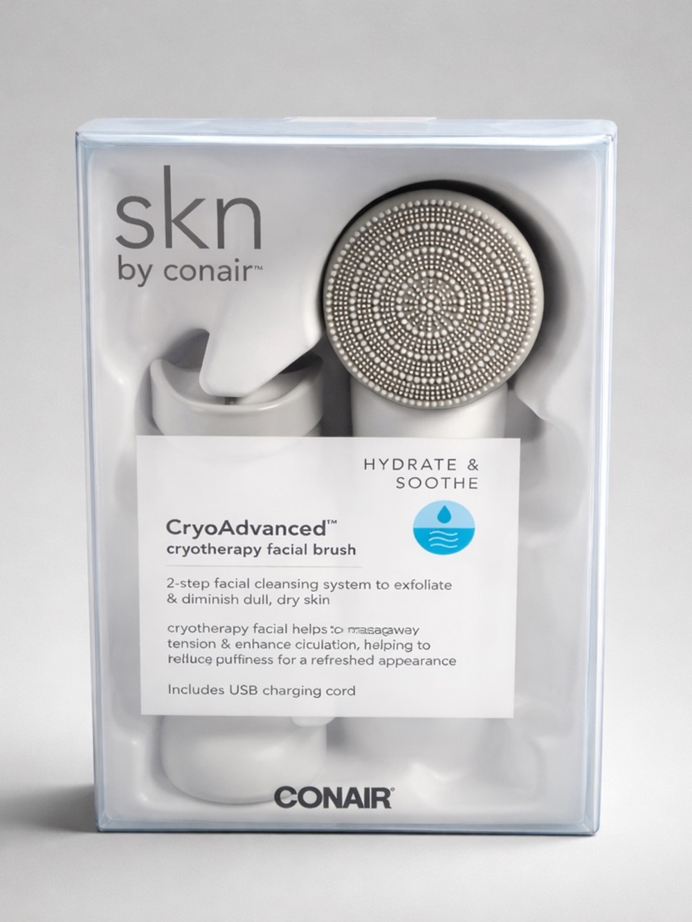 Clarisonic CryoAdvanced Cryotherapy Facial Brush - Silver